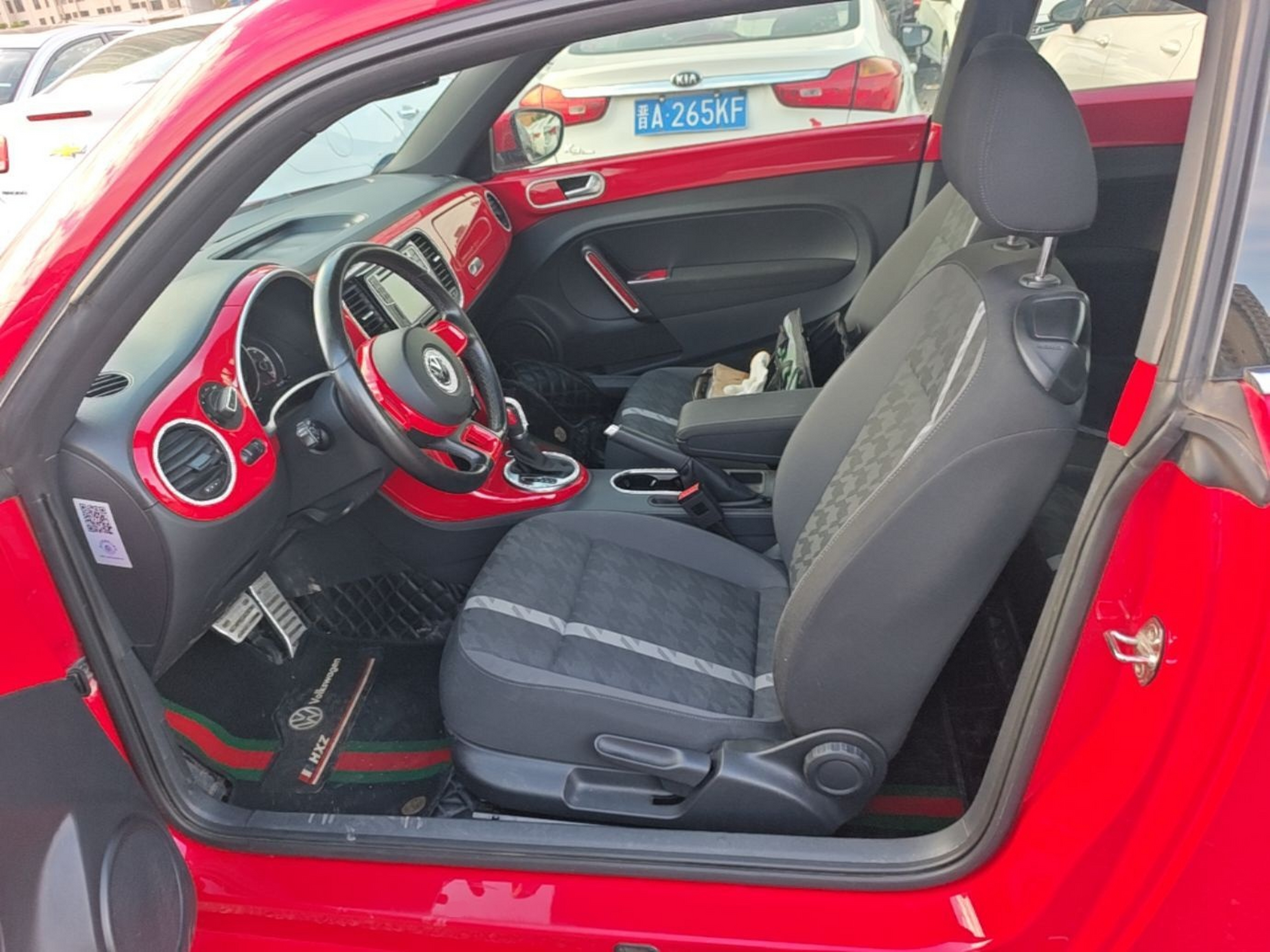 Avant de la voiture