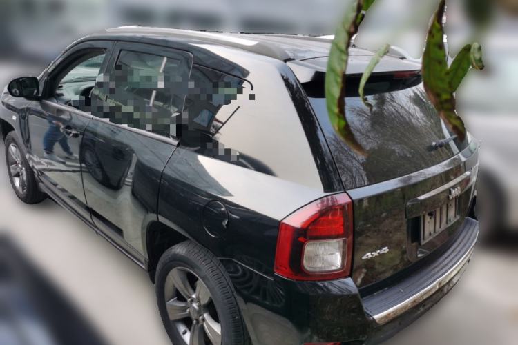 Used Jeep Compass 2014 Revised Version 2.4L Four-Wheel Drive Comfort Edition Rear Left 45 Deg