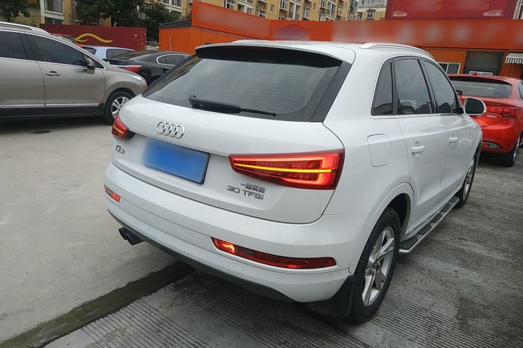 Used Audi Q3 2018 30th Anniversary Edition 30 TFSI Fashion Model Rear Right 45 Deg