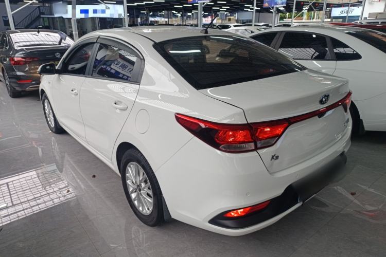 Used Kia K2 2017 Sedan 1.4L Automatic GLS Rear Left 45 Deg