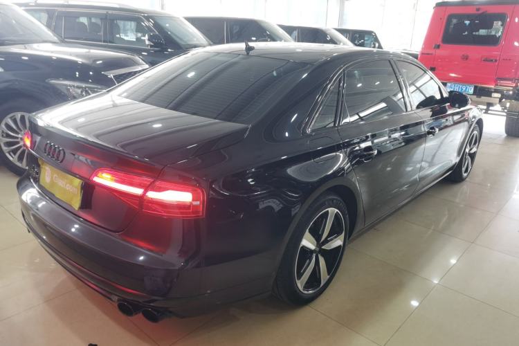 Used Audi A8 2014 A8L 45 TFSI quattro Comfort model Rear Right 45 Deg