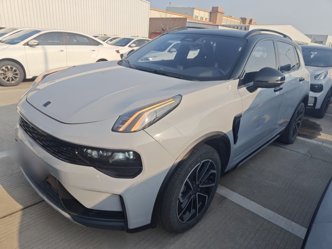 Parte inferior delantera