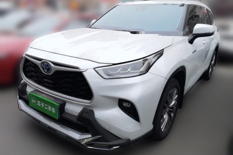 Used Toyota Highlander 2022 Dual-Engine 2.5L Four-Wheel Drive Prestige Version 7 Seats