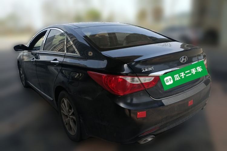Used Hyundai Sonata 2014 2.4L Automatic Leading Edition China IV Standard Rear Left 45 Deg