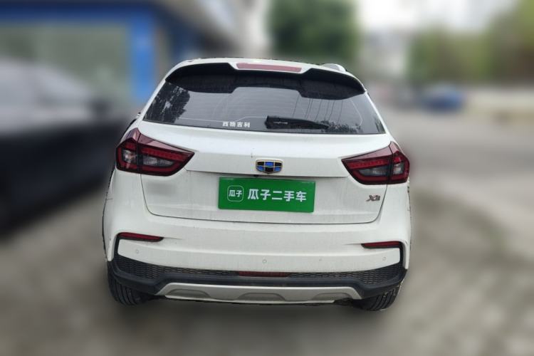 Used Geely Auto Vision X3 2019 Upgraded Model 1.5L CVT Elite Version Rear