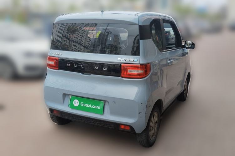 Used Wuling Hongguang MINIEV 2020 Enjoyment Model Lithium Iron Phosphate Rear Right 45 Deg