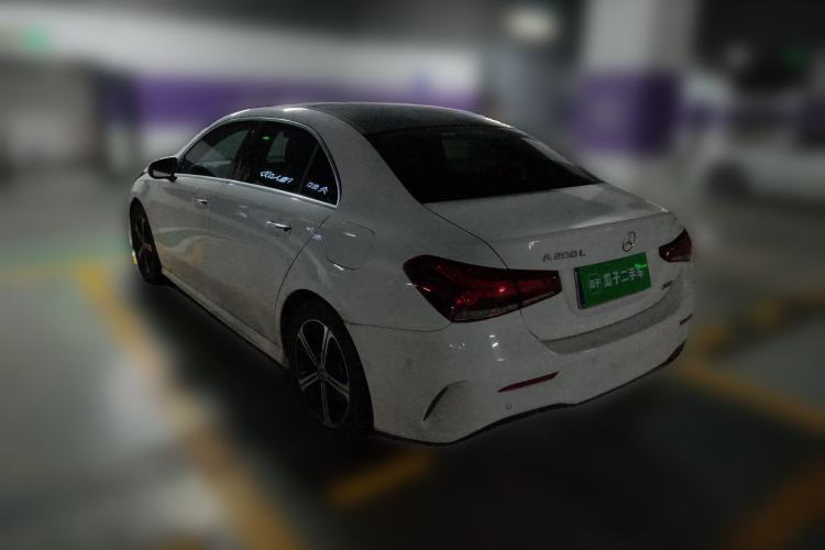 Used Mercedes-Benz A-Class 2022 Second Facelift A 200 L Sport Sedan Fashion Version Rear Left 45 Deg