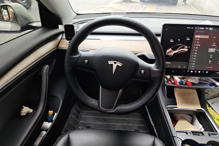 Used Tesla Model 3 2021 Standard Range Rear-Drive Upgraded Version Steering Wheel