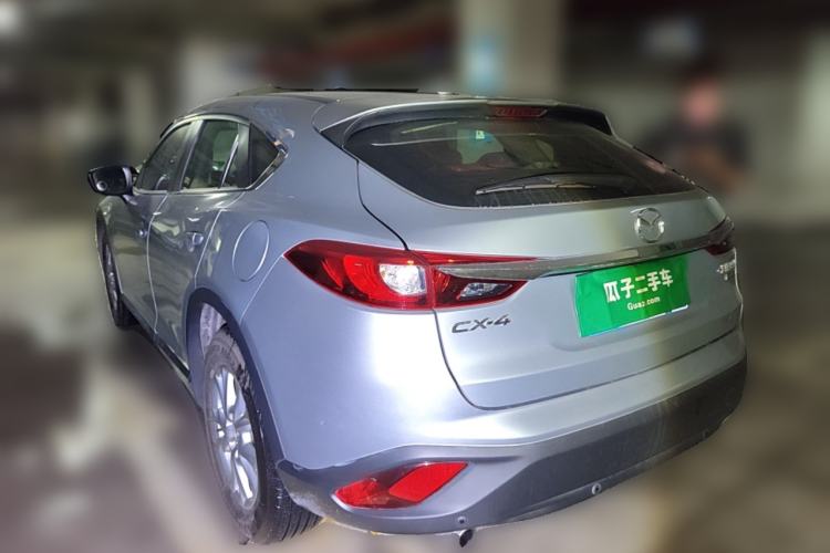 Used Mazda CX-4 2018 2.0L Automatic Two-Wheel Drive Blue Sky Luxury Edition Rear Left 45 Deg