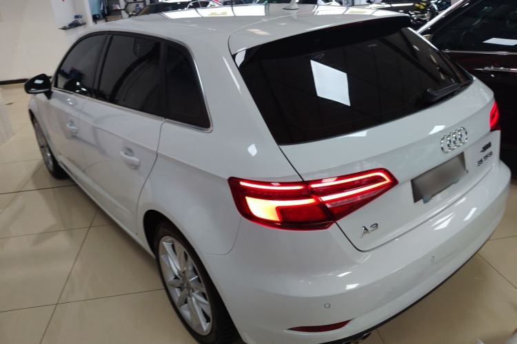 Used Audi A3 2018 30th Anniversary Edition Sportback 35 TFSI Ambition Model Rear Left 45 Deg