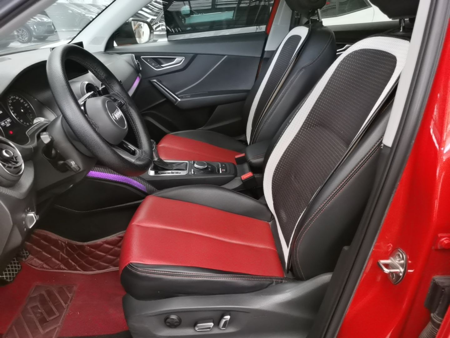 Avant de la voiture