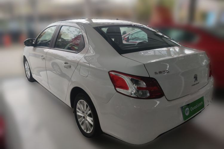 Used Peugeot 301 2016 1.6L Automatic Comfort Edition Rear Left 45 Deg