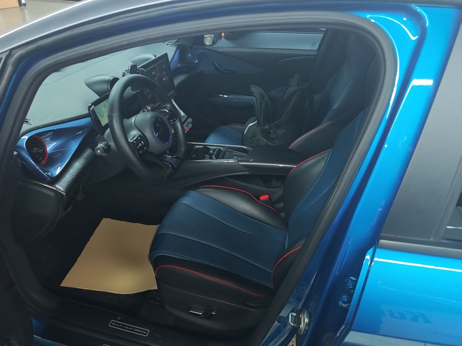 Avant de la voiture