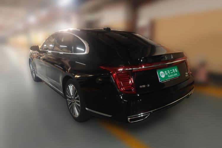 Used Hongqi H9 2022 2.0T Smart Connect Flagship Edition Rear Left 45 Deg