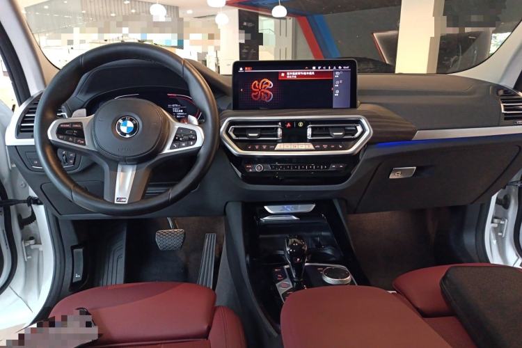 Used BMW X3 2022 xDrive30i Luxury Model M Night Sky Package Center Console