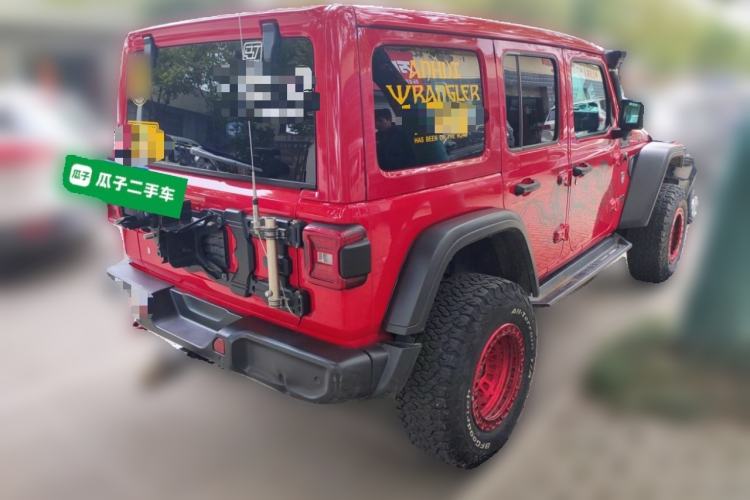 Used Jeep Wrangler 2019 2.0T Sahara Four-Door Electric Convertible China VI Emission Standard
