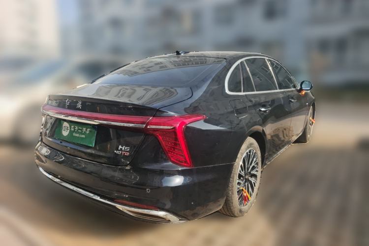 Used Hongqi H5 2024 2.0T Automatic Smart Connect Flagship Edition Rear Right 45 Deg