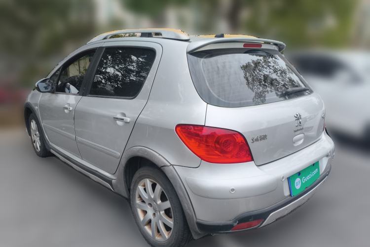 Used Peugeot 307 2012 1.6L Automatic CROSS Rear Left 45 Deg