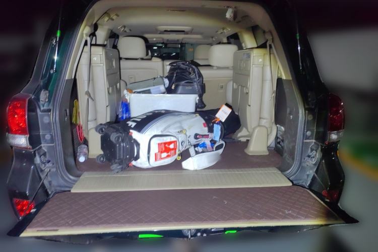 Used Toyota Land Cruiser 2007 4.7L Automatic VX-R Trunk