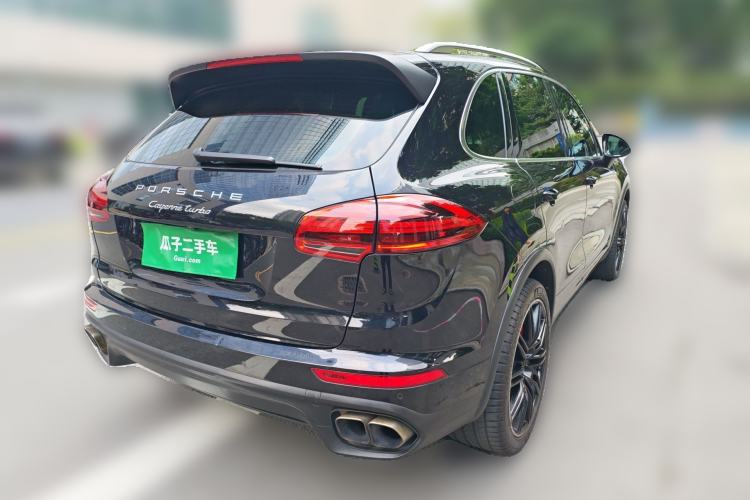 Used Porsche Cayenne 2015 Cayenne Turbo 4.8T Rear Right 45 Deg