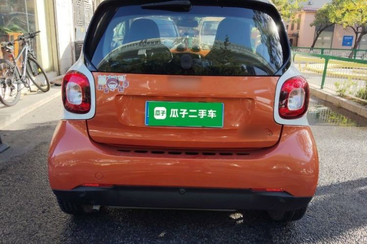 Used smart fortwo 2015 1.0L 52 kW Hardtop Passion Edition Rear