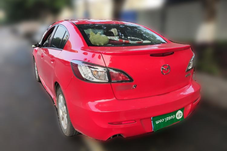 Used Mazda 3 2011 Sedan 2.0L Automatic Luxury Model Rear Left 45 Deg