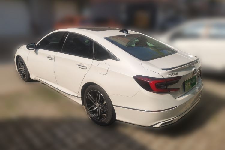 Used Honda Accord 2022 Xing·Hybrid 2.0L Phantom Night·Sharp Intelligence Edition Rear Left 45 Deg