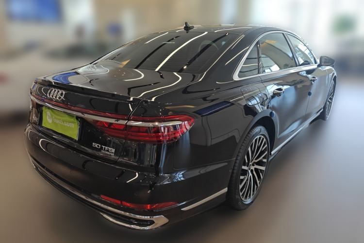 Used Audi A8 2024 A8L 50 TFSI quattro Prestige Edition Rear Right 45 Deg