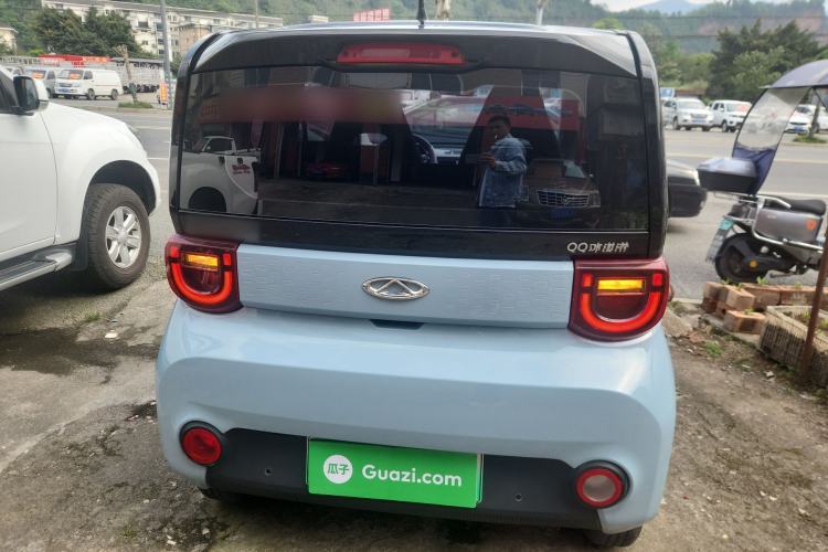 Used Chery QQ Ice Cream 2022 120km Conical Shape Lithium Iron Phosphate Rear