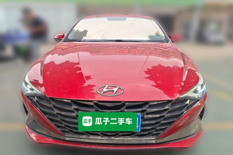 Used Hyundai Elantra 2021 1.5L CVT GLX Elite Edition Front