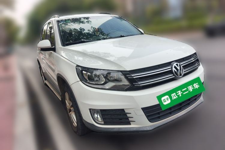 Used Volkswagen Tiguan 2015 1.8TSI Automatic Two-Wheel Drive Trend Edition Front Right 45 Deg