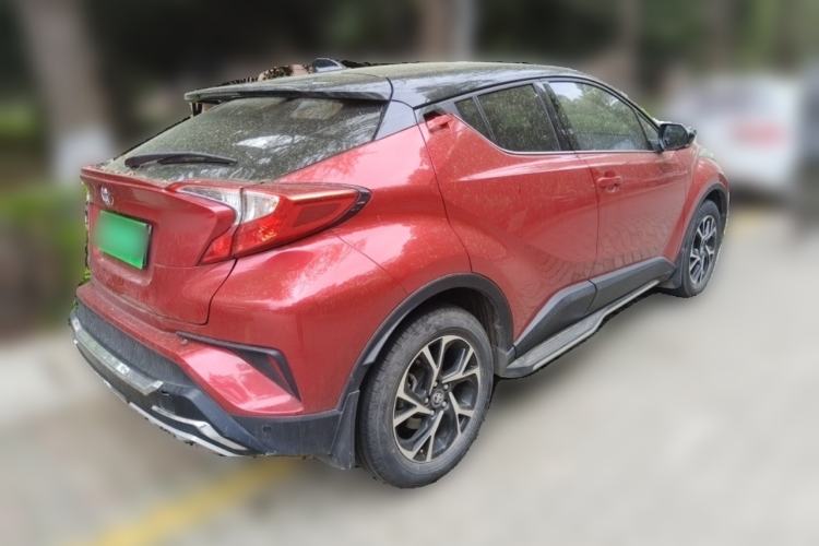 Used Toyota C-HR 2018 2.0L Leading with Sunroof China V Standard Rear Right 45 Deg