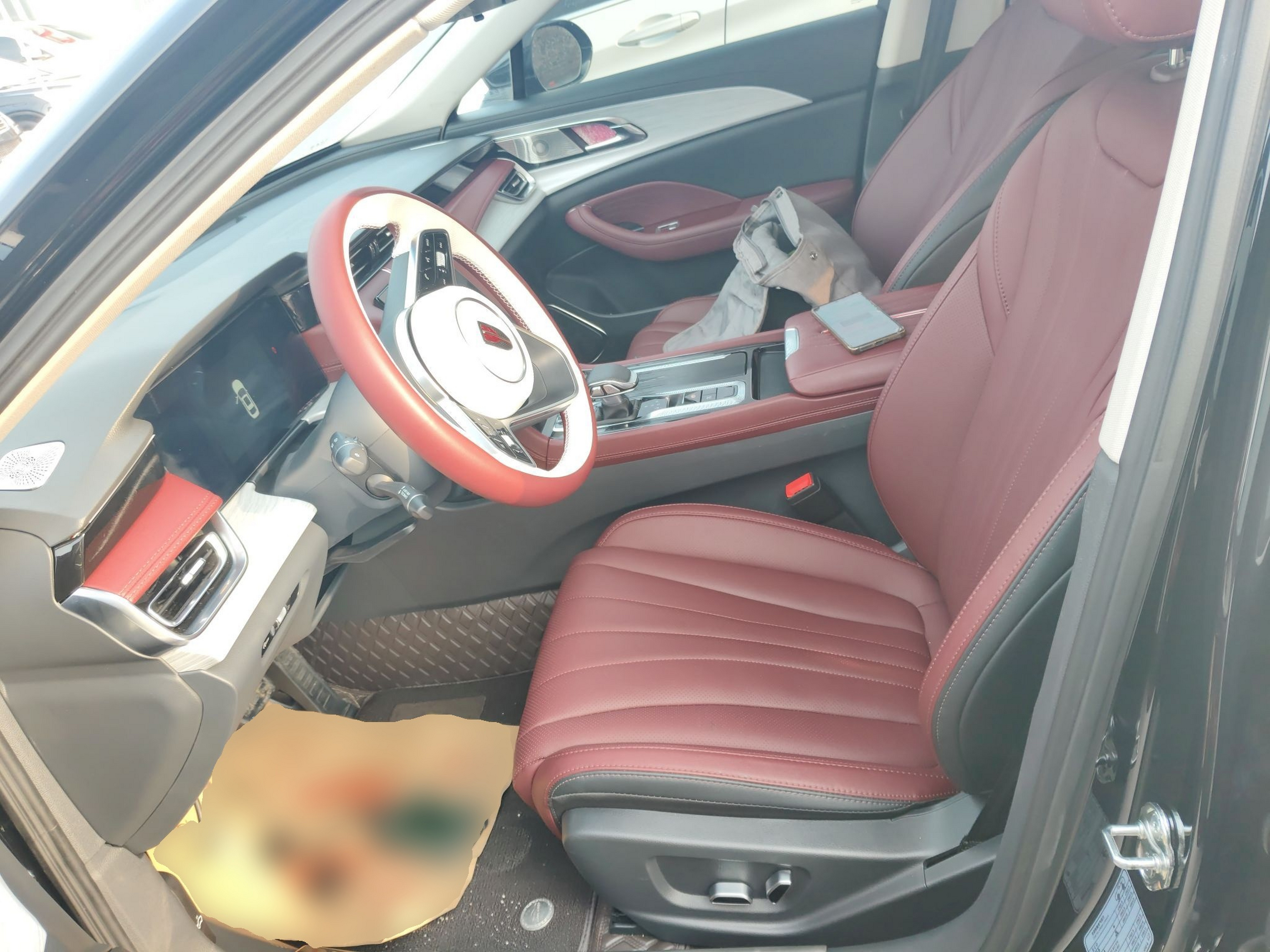 Avant de la voiture
