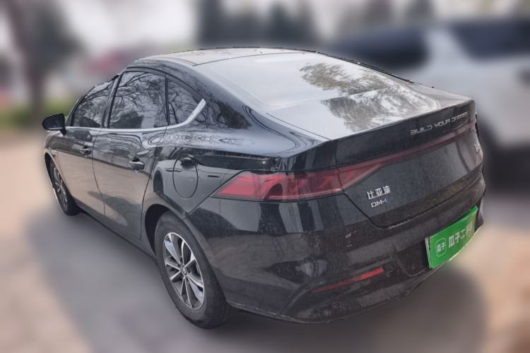 Used BYD Qin PLUS 2023 Champion Edition DM-i 55KM Leading Model Rear Left 45 Deg