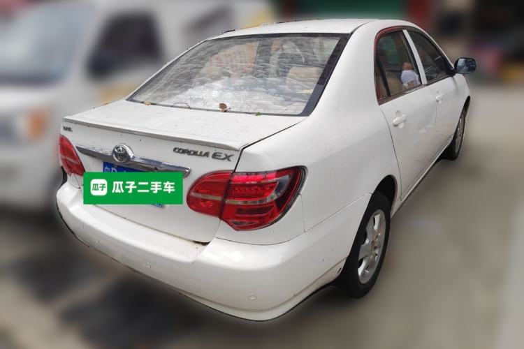 Used Toyota Corolla EX 2013 1.6L Automatic Excellence Edition Rear Right 45 Deg