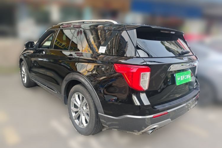 Used Ford Explorer 2020 EcoBoost 285 Rear-Drive Trend Edition 6 Seats Rear Left 45 Deg