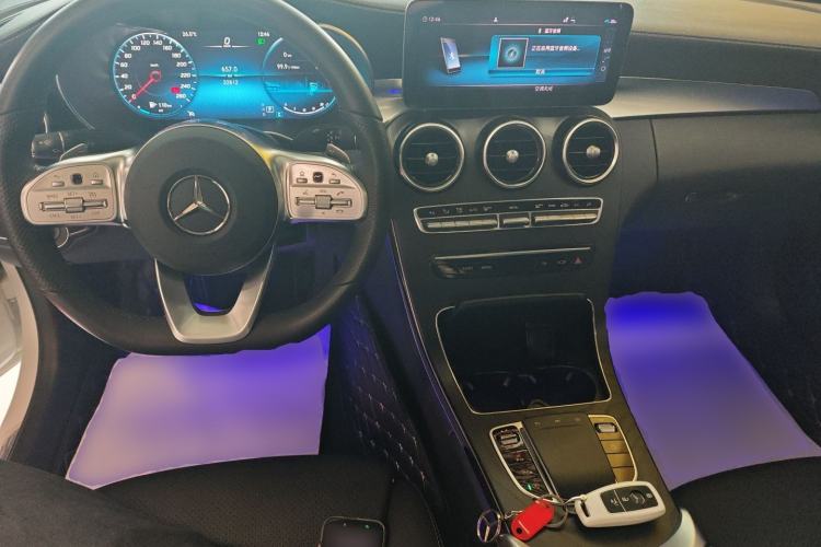 Used Mercedes-Benz C-Class 2021 C 200 L Fashion Edition Sport Version Center Console