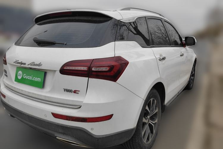 Used Zotye T600 Coupe 2017 1.5T Automatic Luxury Model Rear Right 45 Deg