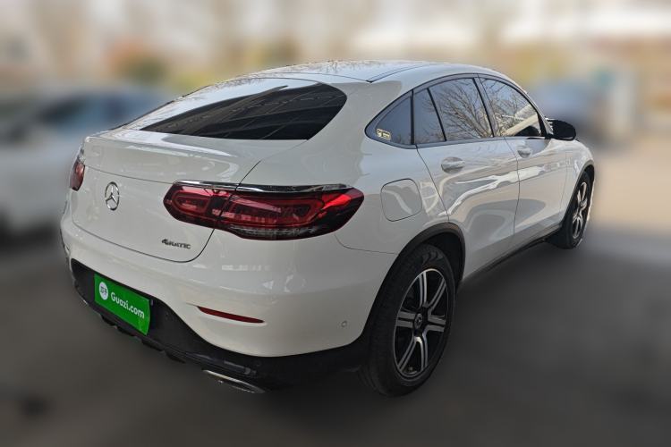 Used Mercedes-Benz GLC Coupe 2022 Refreshed GLC 260 4MATIC Coupe SUV Rear Right 45 Deg