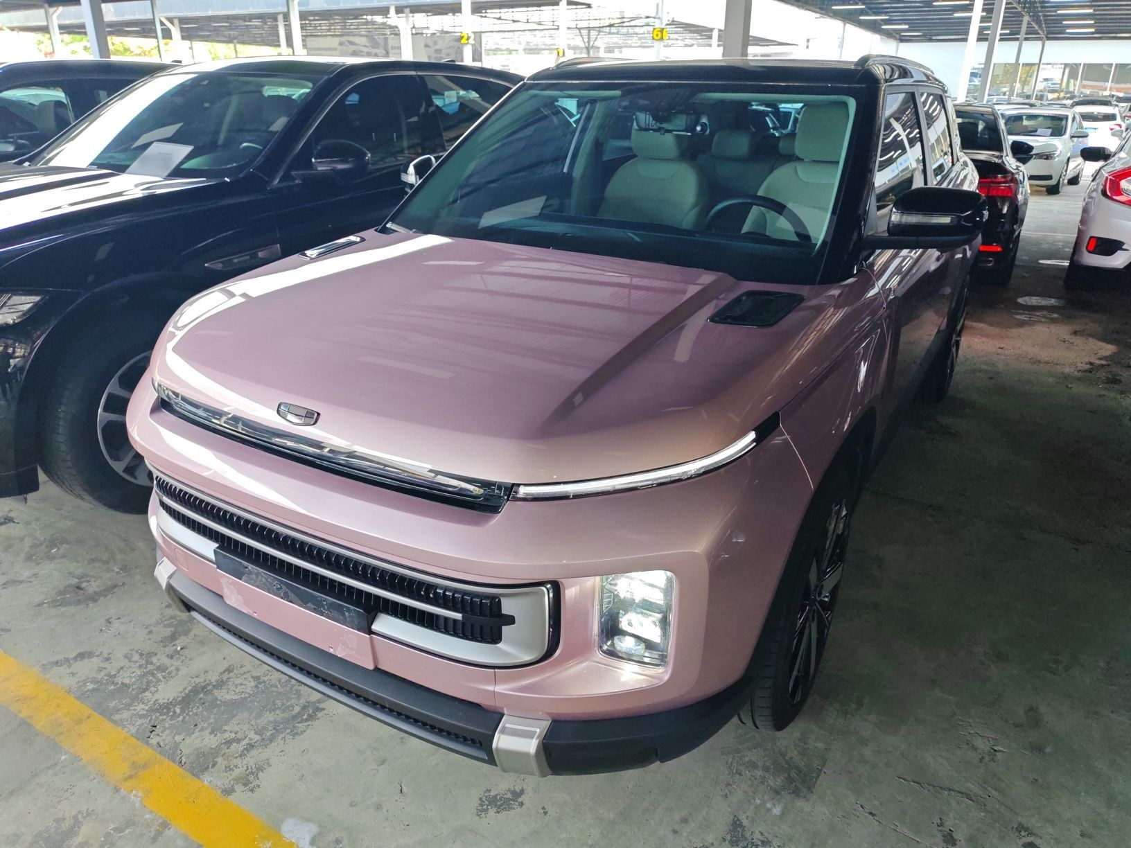 تحت مقدمة السيارة