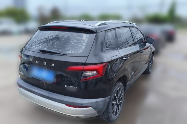 Used Skoda Karoq 2019 TSI280 Smart Drive Deluxe Edition China VI Standard Rear Right 45 Deg