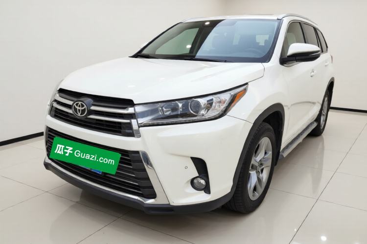 Used Toyota Highlander 2018 2.0T Four-Wheel Drive Prestige Version 7 Seats China V Emission Standard