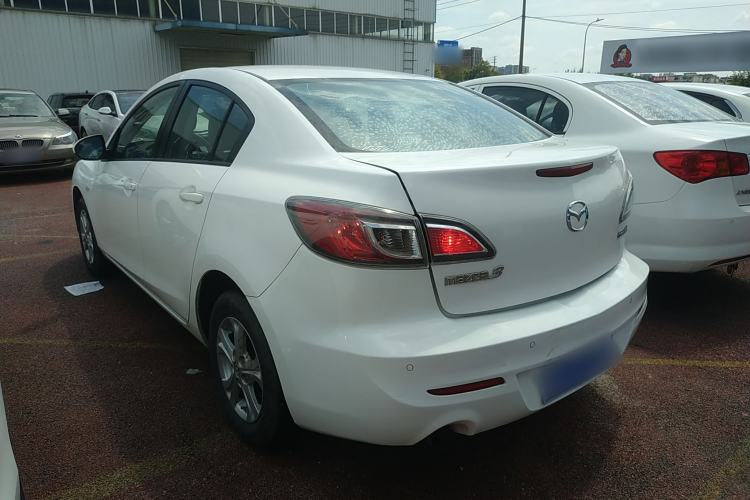 Used Mazda 3 2015 Sedan 1.6L Manual Comfort Model Rear Left 45 Deg