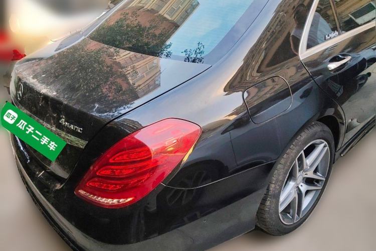 Used Mercedes-Benz S-Class 2016 S 400 L 4MATIC Rear Right 45 Deg