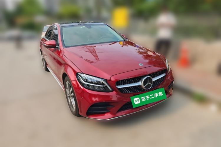 Used Mercedes-Benz C-Class 2021 C 200 L Fashion Edition Sport Version Front Right 45 Deg