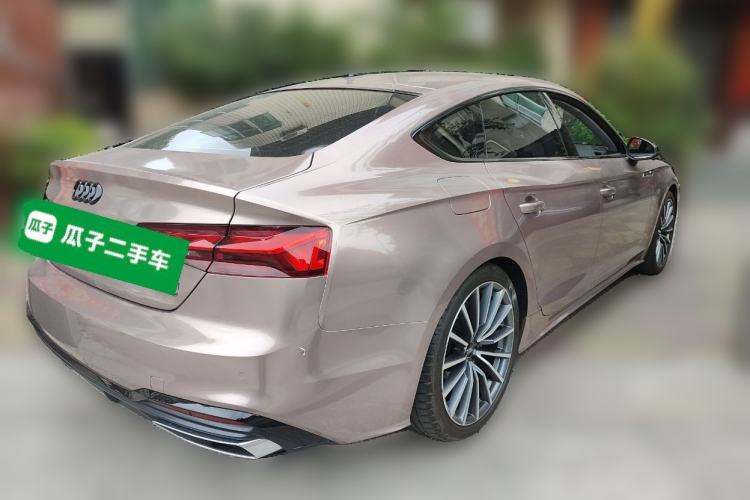 Used Audi A5 2024 Sportback 40 TFSI quattro Luxury Dynamic Model Rear Right 45 Deg