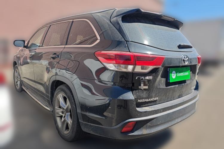 Used Toyota Highlander 2018 2.0T Four-Wheel Drive Luxury Version 7 Seats China VI Standard Rear Left 45 Deg