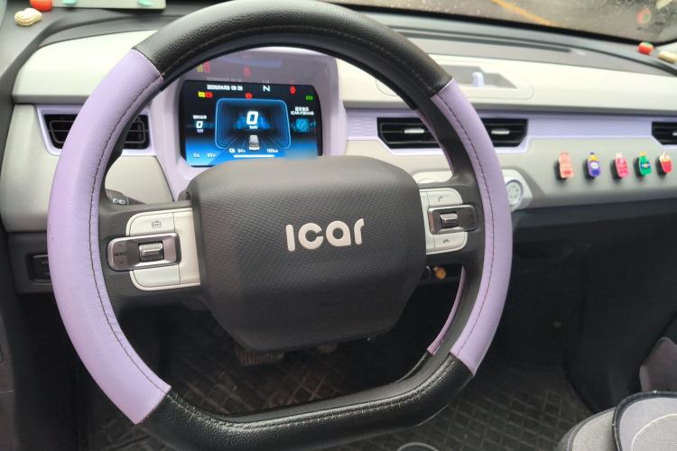 Used Chery QQ Ice Cream 2022 170km Sundae Phosphate Lithium-Ion Steering Wheel