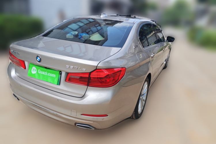 Used BMW 5 Series New Energy 2019 530Le Luxury Package Rear Right 45 Deg