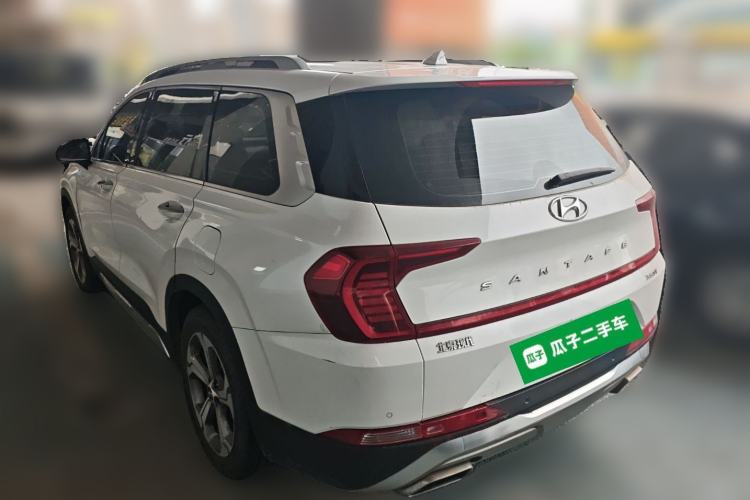 Used Hyundai Santa Fe 2020 380 TGDi Automatic Two-Wheel Drive GLS Luxury Edition Rear Left 45 Deg